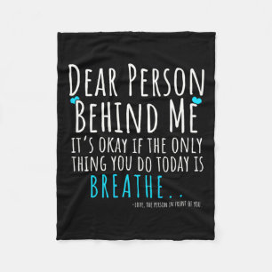 Mental Health & Suicide Prevention Awareness P Fleece Blanket