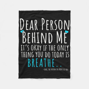 Mental Health &amp; Suicide Prevention Awareness P Fleece Blanket