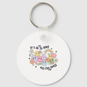 Mental Health And Brain Disease Awareness Keychain