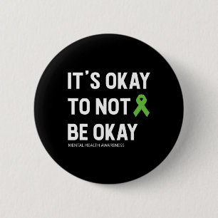 Mental Health Awareness 1 2 Inch Round Button