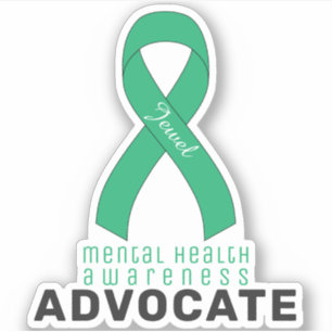 Mental Health Awareness Advocate Vinyl Sticker