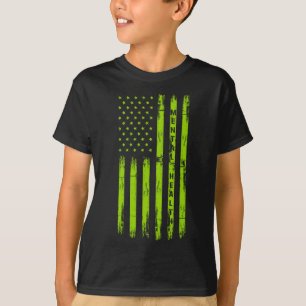 Mental Health Awareness American Flag Military Sup T-Shirt