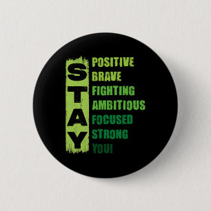 Mental Health Awareness Apparel Cothings Men Women 2 Inch Round Button
