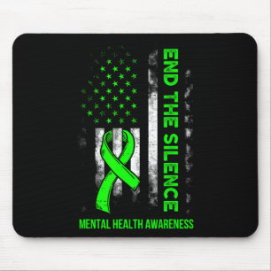 Mental Health Awareness Be Kind Sunflower Ribbon S Mouse Pad