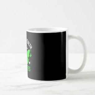 Mental health awareness butterfly ribbon green coffee mug