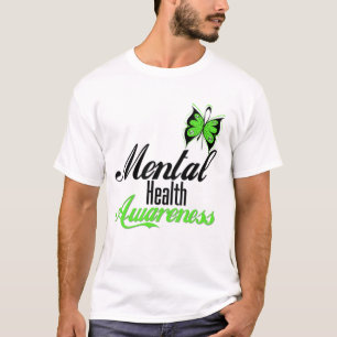 Mental Health Awareness Butterfly T-Shirt