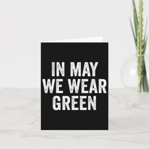 Mental Health Awareness  Card