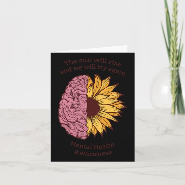 Mental Health Awareness  Card (Front)