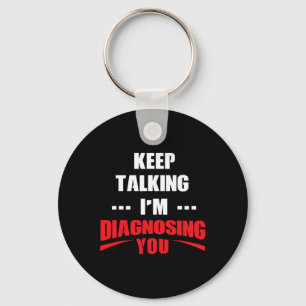 Mental Health Awareness Counsellor Gift - Therapis Keychain