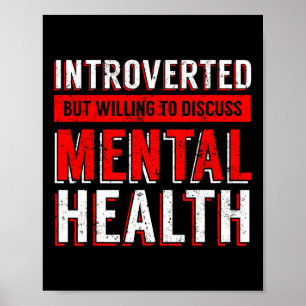 Mental Health Awareness Depression Poster