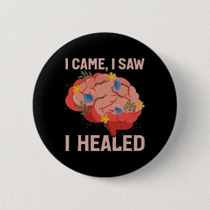 Mental Health Awareness Design For Neurodiverse Se 2 Inch Round Button
