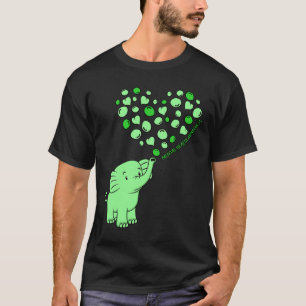 Mental Health Awareness Elephant Hearts Supporter T-Shirt