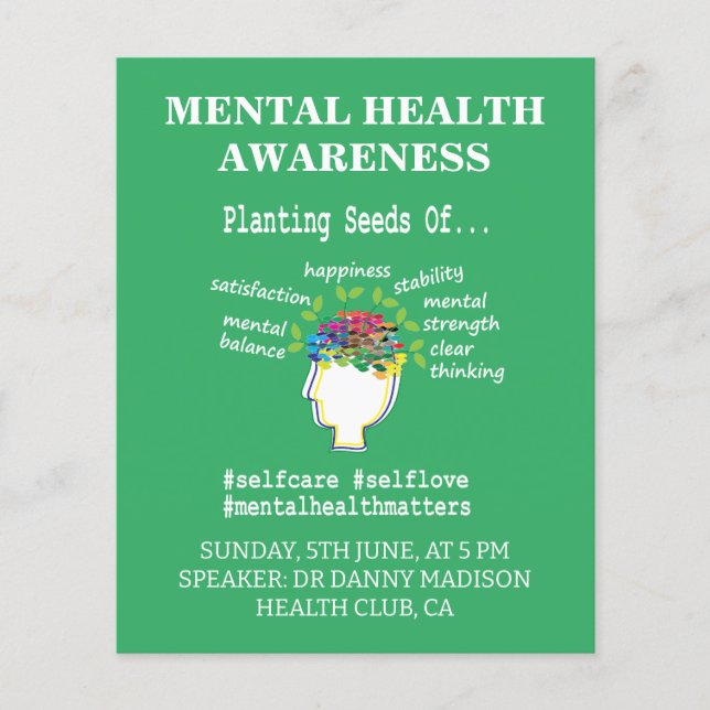 Mental Health Awareness Flyer (Front)