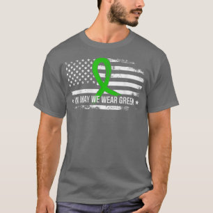 Mental Health Awareness Green May 3464 1550 T-Shirt