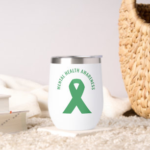 Mental Health Awareness Green Ribbon