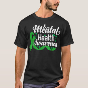 Mental Health Awareness Green Ribbon3501 1559 T-Shirt