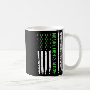 Mental Health Awareness Green Ribbon  Coffee Mug