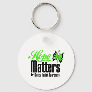 Mental Health Awareness Hope Matters Keychain