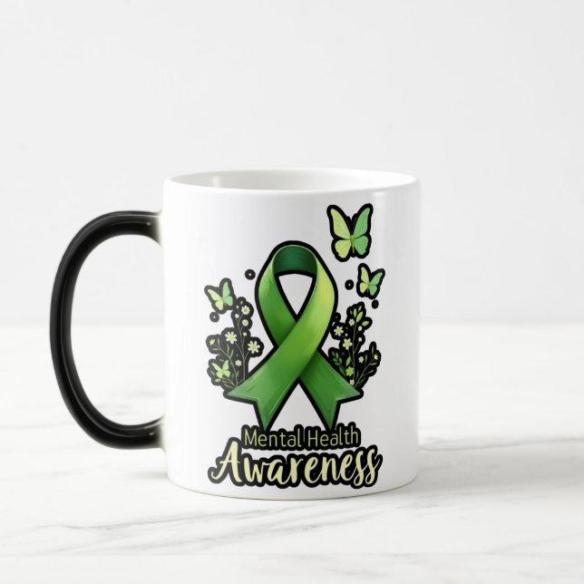 Mental Health Awareness Magic Mug (Left)