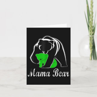 Mental Health Awareness Mama Bear Support Mental H Card