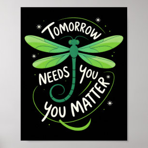 Mental Health Awareness Matter Stay Strong Poster