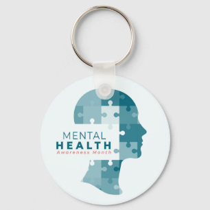 Mental Health Awareness Month Keychain