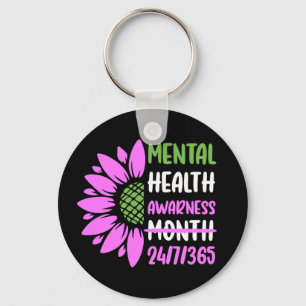 Mental Health Awareness Month Keychain