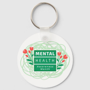 Mental Health Awareness Month Keychain