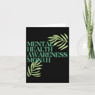 Mental Health Awareness Month Mental Health S Card