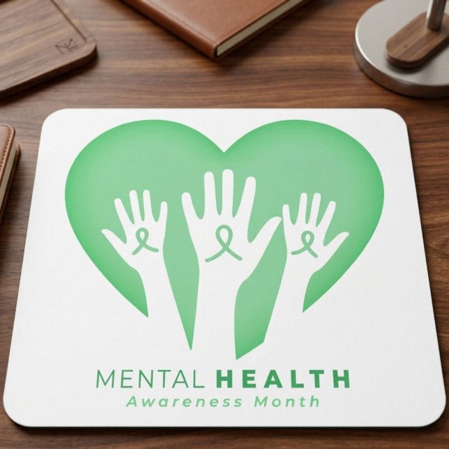 Mental Health Awareness Month Mouse Pad (Creator Uploaded)