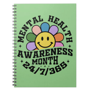Mental Health Awareness Month Notebook