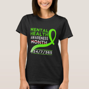 Mental Health Awareness Month Of May Fight The Sti T-Shirt