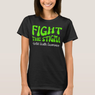 Mental Health Awareness Month Shirt Groovy Fight T