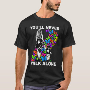 Mental Health Awareness Month We Walk Together Wa T-Shirt