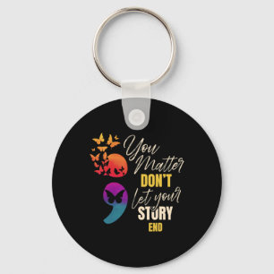 Mental Health Awareness Prevention Keychain