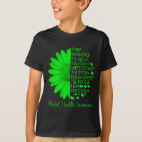 Mental Health Awareness Problems Sunflower I Am Th