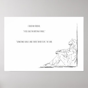 Mental Health Awareness Self Love Poster