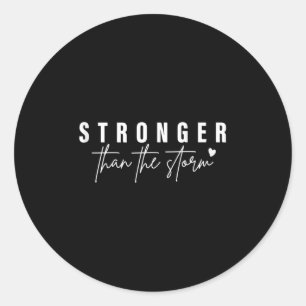 Mental Health Awareness Shirts Stronger Than The S Classic Round Sticker