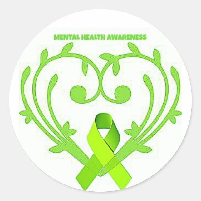Mental Health Awareness Sticker (Front)