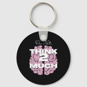 Mental Health Awareness Support Metal Power Family Keychain
