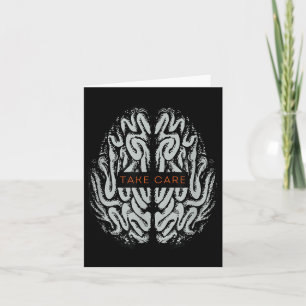 Mental Health Awareness Support Metal Power Take C Card