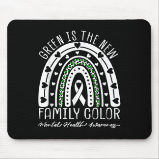 Mental Health Awareness Support Squad Rainbow Fami Mouse Pad