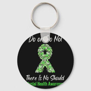 Mental Health Awareness Therapist Psychologist Psy Keychain