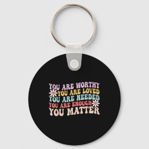 Mental Health Awareness You Kindness Be Kind Groov Keychain