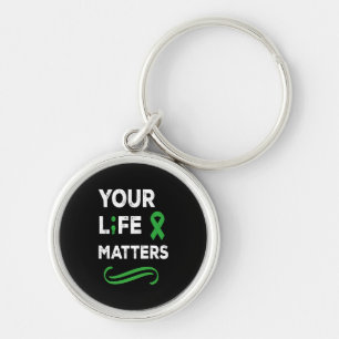 Mental Health Awareness Your Life Matters Keychain