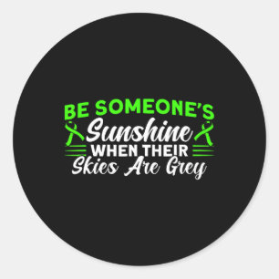 Mental Health Be Someone's Sunshine Mental Health Classic Round Sticker