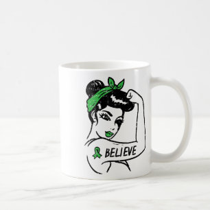 Mental Health Believe Unbreakable Awareness Women  Coffee Mug