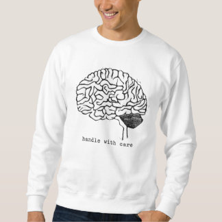 Mental Health | Brain | Handle with Care Sweatshirt
