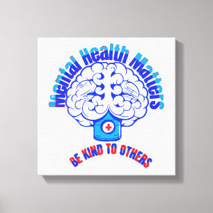 Mental Health Canvas Print