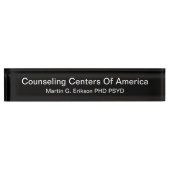 Mental Health Counseling Centre Nameplate (Front)